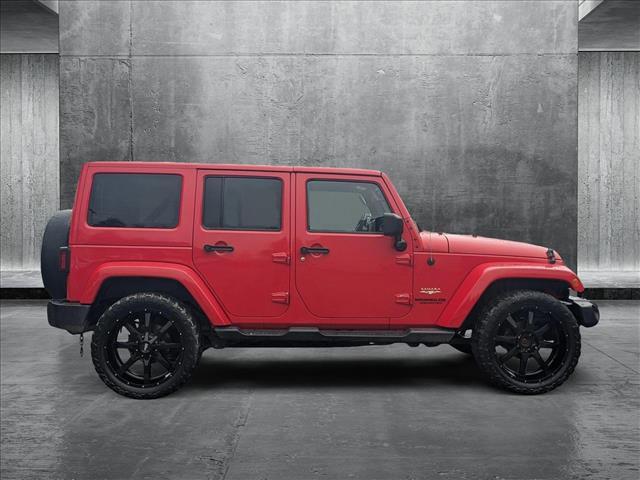 used 2015 Jeep Wrangler Unlimited car, priced at $18,495