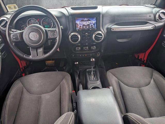 used 2015 Jeep Wrangler Unlimited car, priced at $18,495