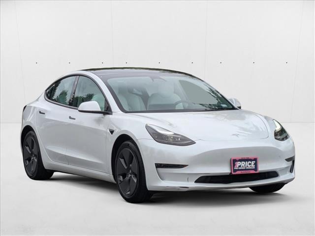 used 2023 Tesla Model 3 car, priced at $25,990