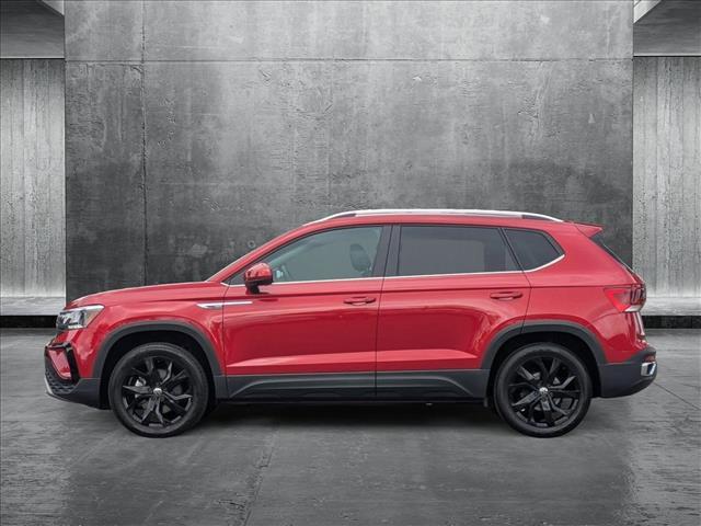 used 2022 Volkswagen Taos car, priced at $23,000
