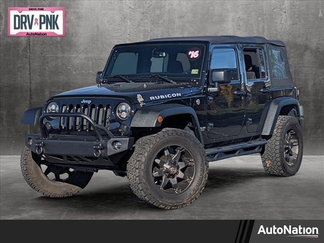 used 2016 Jeep Wrangler Unlimited car, priced at $23,995