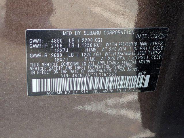 used 2020 Subaru Outback car, priced at $24,750