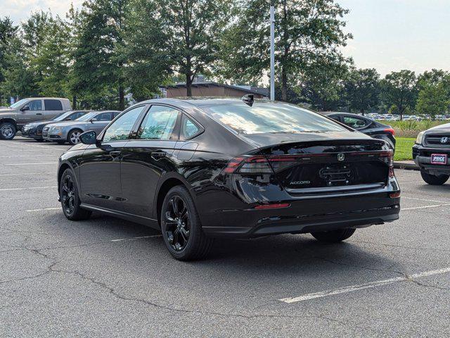 new 2025 Honda Accord car, priced at $31,710