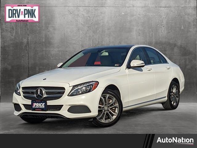 used 2015 Mercedes-Benz C-Class car, priced at $17,691