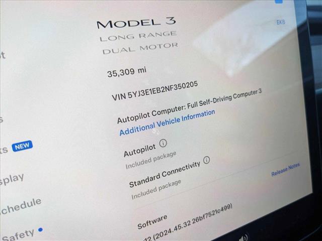 used 2022 Tesla Model 3 car, priced at $27,600