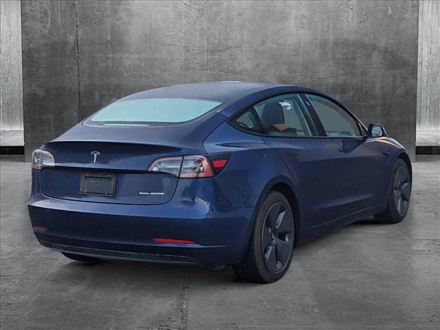 used 2022 Tesla Model 3 car, priced at $27,600