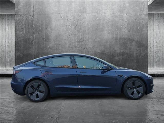 used 2022 Tesla Model 3 car, priced at $27,600