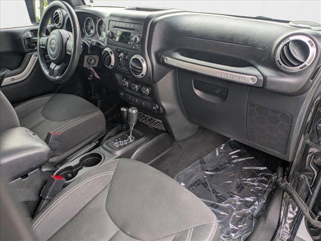 used 2015 Jeep Wrangler Unlimited car, priced at $21,999