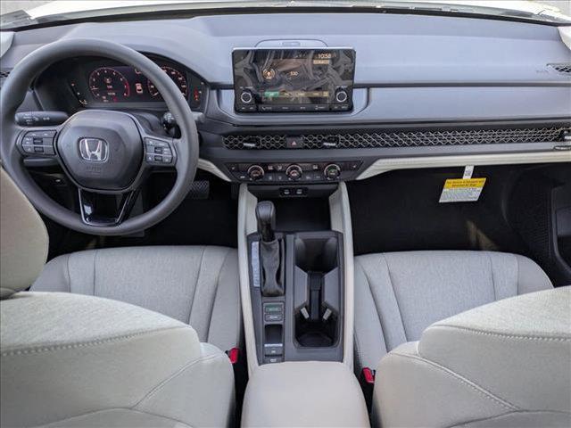new 2025 Honda Accord car, priced at $32,210
