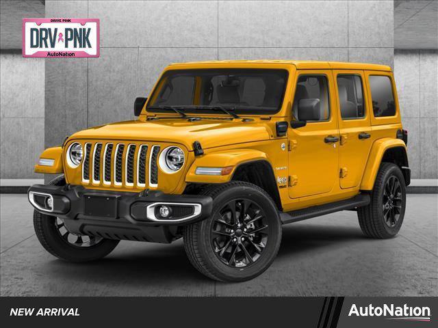 used 2022 Jeep Wrangler Unlimited 4xe car, priced at $34,990