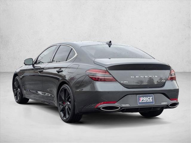 used 2022 Genesis G70 car, priced at $27,500