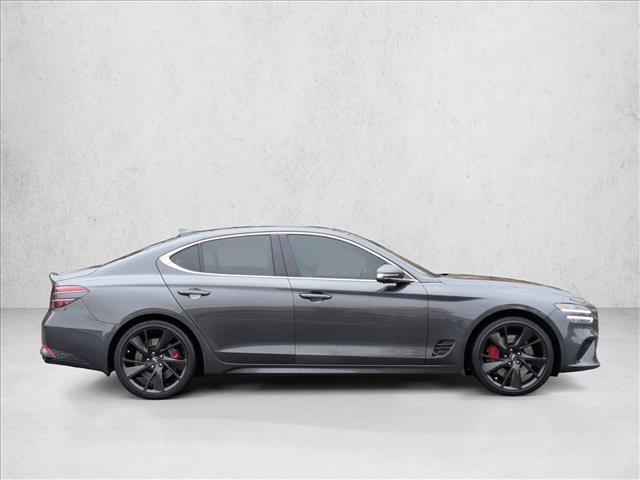 used 2022 Genesis G70 car, priced at $27,500