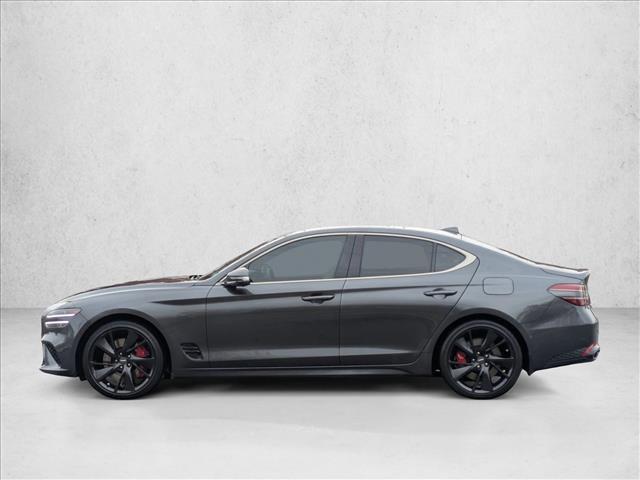 used 2022 Genesis G70 car, priced at $27,500