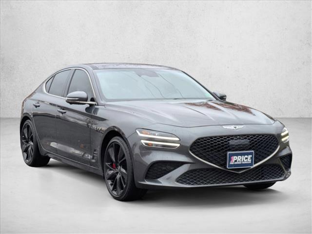 used 2022 Genesis G70 car, priced at $27,500