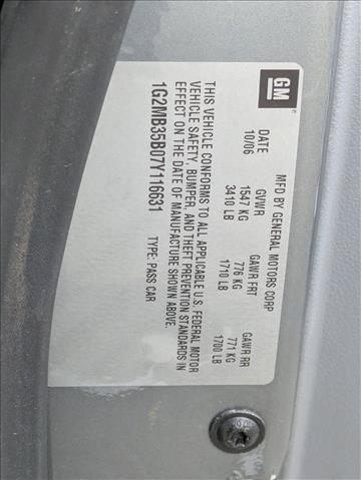 used 2007 Pontiac Solstice car, priced at $11,500