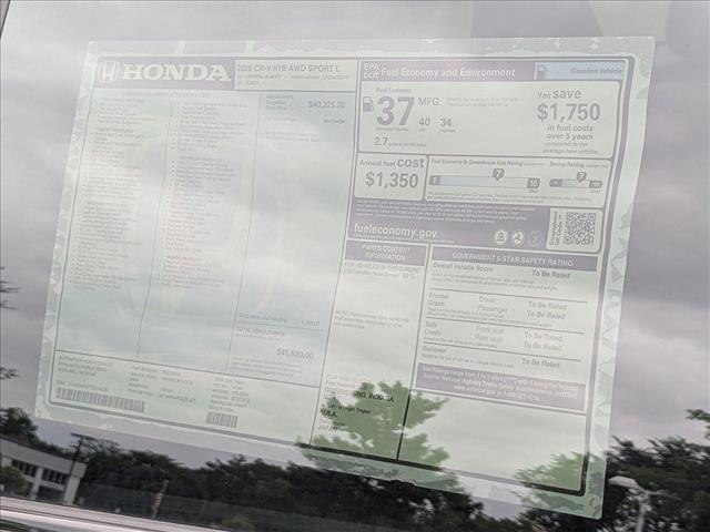 new 2026 Honda CR-V Hybrid car, priced at $41,620