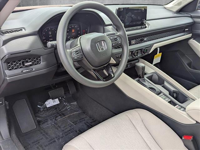 new 2025 Honda Accord car, priced at $32,165
