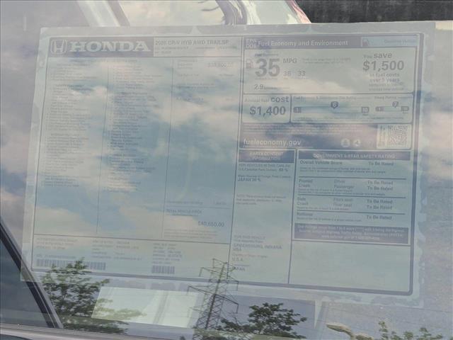 new 2026 Honda CR-V Hybrid car, priced at $40,650
