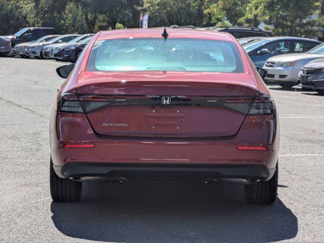 new 2025 Honda Accord car, priced at $32,165