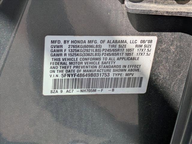 used 2009 Honda Pilot car, priced at $8,000
