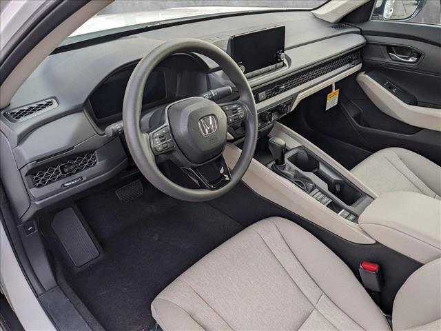 new 2025 Honda Accord car, priced at $29,845