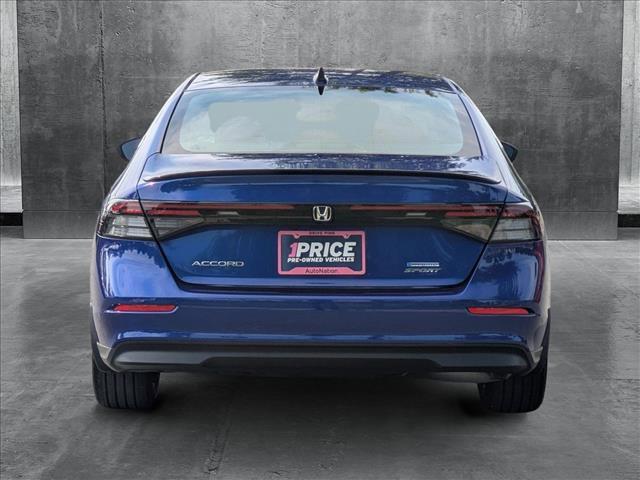 used 2023 Honda Accord Hybrid car, priced at $27,500