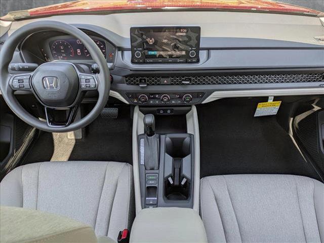 new 2025 Honda Accord car, priced at $30,705