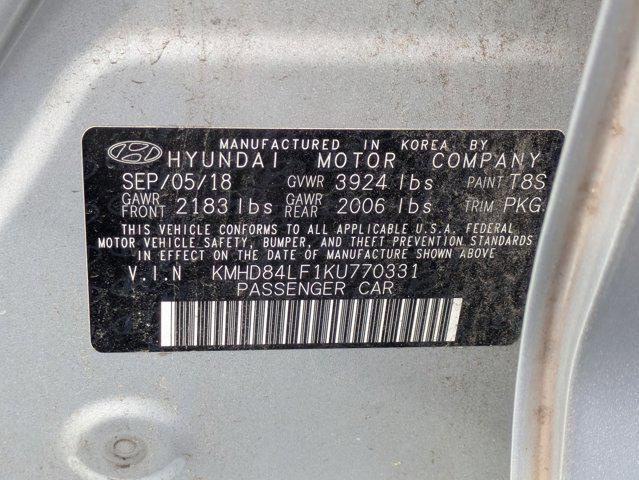 used 2019 Hyundai Elantra car, priced at $9,500