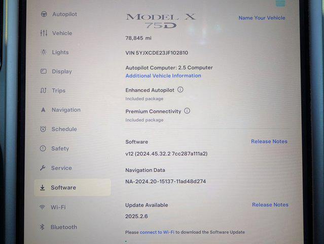used 2018 Tesla Model X car, priced at $22,500