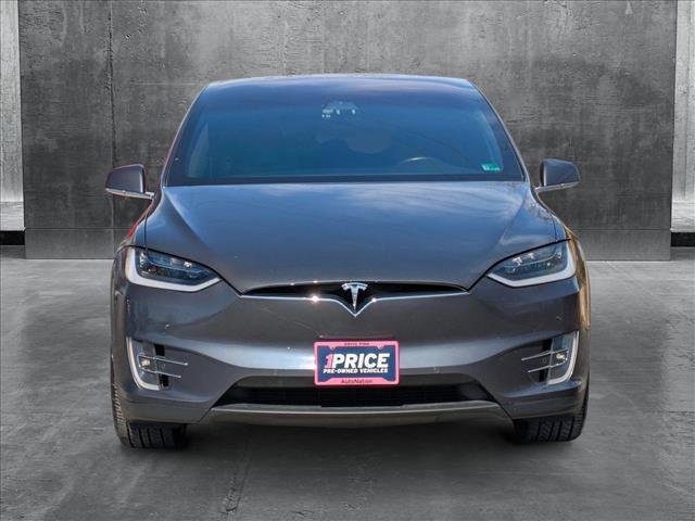 used 2018 Tesla Model X car, priced at $22,500