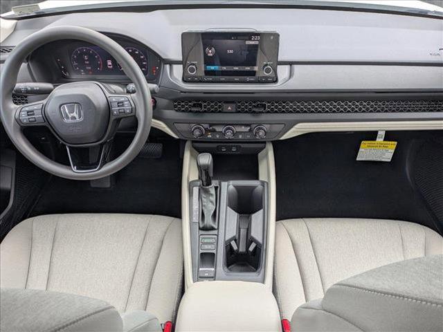 new 2025 Honda Accord car, priced at $28,688
