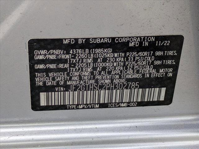 used 2023 Subaru Crosstrek car, priced at $26,395