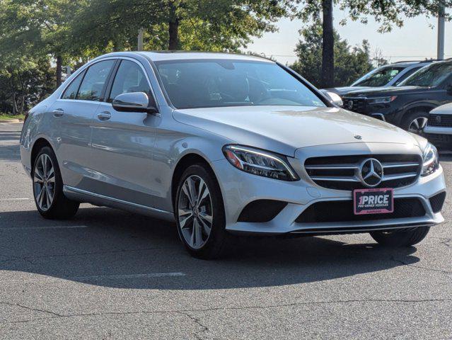 used 2021 Mercedes-Benz C-Class car, priced at $31,000
