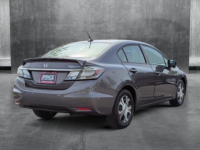 used 2015 Honda Civic Hybrid car, priced at $10,500