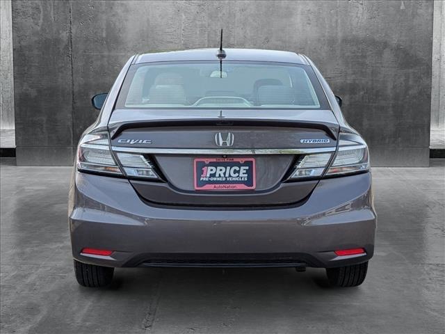 used 2015 Honda Civic Hybrid car, priced at $10,500