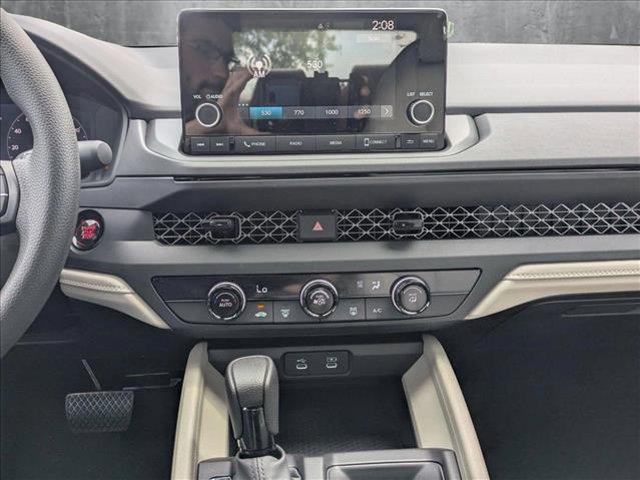 new 2025 Honda Accord car, priced at $28,257