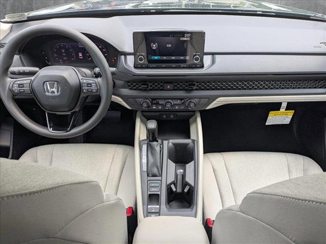 new 2025 Honda Accord car, priced at $28,257