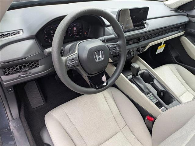 new 2025 Honda Accord car, priced at $28,257