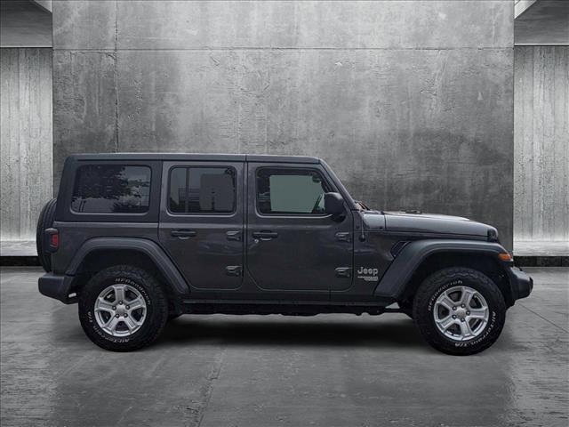 used 2020 Jeep Wrangler Unlimited car, priced at $17,992