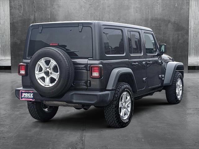 used 2020 Jeep Wrangler Unlimited car, priced at $17,992