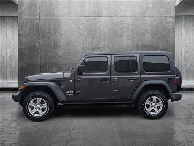 used 2020 Jeep Wrangler Unlimited car, priced at $17,992