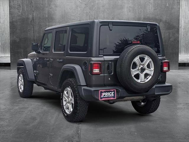 used 2020 Jeep Wrangler Unlimited car, priced at $17,992