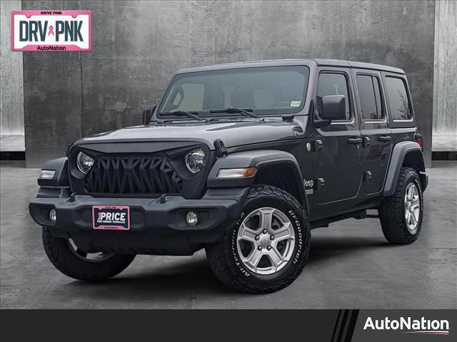 used 2020 Jeep Wrangler Unlimited car, priced at $17,992