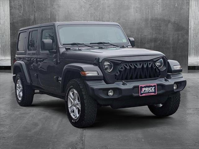 used 2020 Jeep Wrangler Unlimited car, priced at $17,992