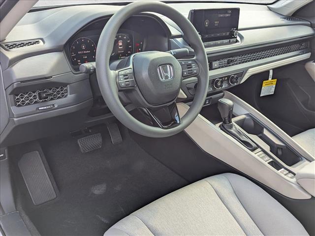 new 2025 Honda Accord car, priced at $29,945