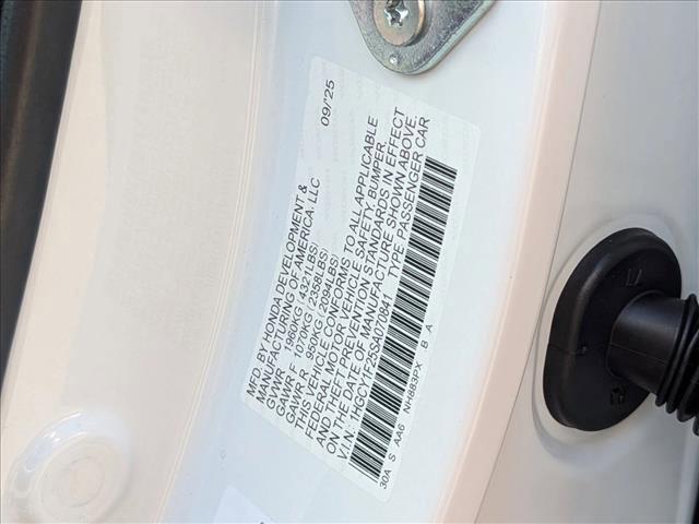 new 2025 Honda Accord car, priced at $29,945