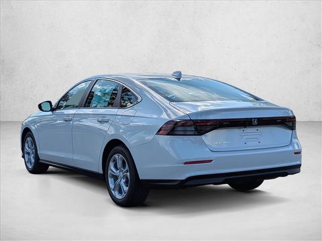new 2025 Honda Accord car, priced at $29,945