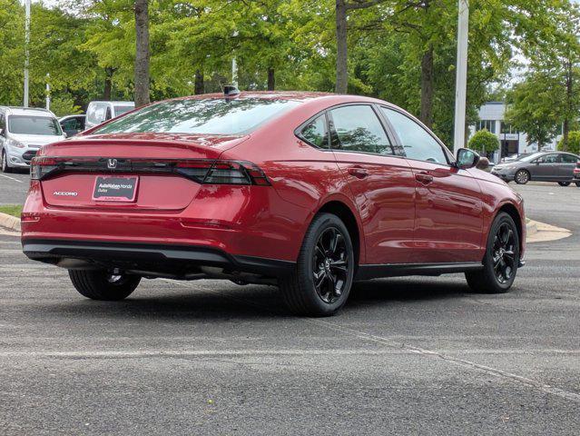new 2025 Honda Accord car, priced at $30,705