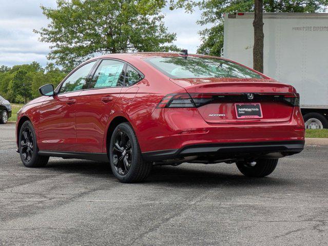 new 2025 Honda Accord car, priced at $30,705