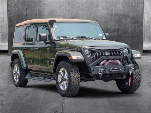 used 2021 Jeep Wrangler Unlimited car, priced at $28,990